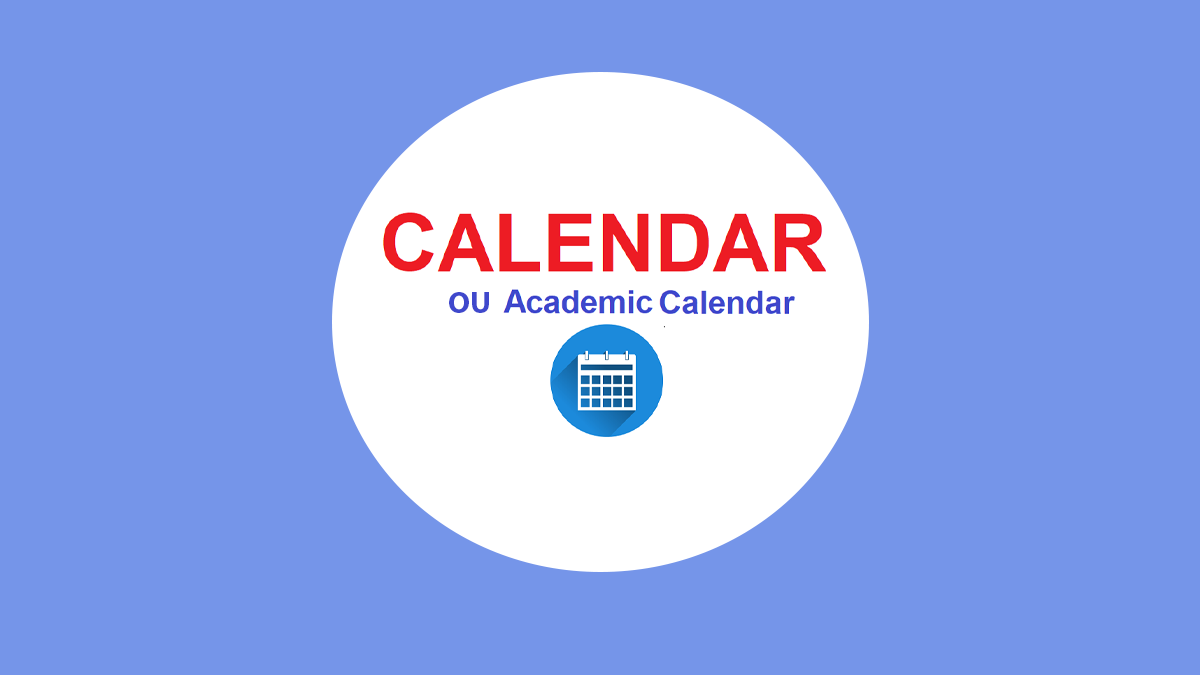 OU academic calendar 2023/2024 University of Oklahoma